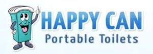 happy can portable toilet rental logo 0
